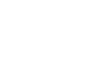 NordVPNロゴ ホワイト