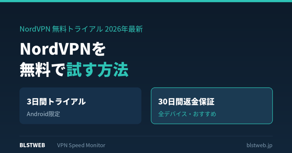 NordVPN 無料